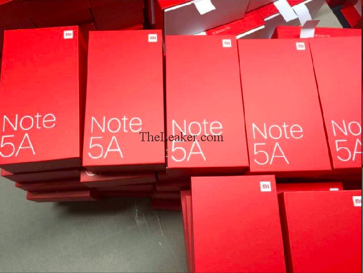 В сеть попало фото розничных коробок для Xiaomi Redmi Note 5A В сеть попало фото розничных коробок для Xiaomi Redmi Note 5A