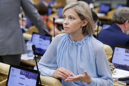 Поклонская захотела приехать в Крым со спецназом Наталья Поклонская