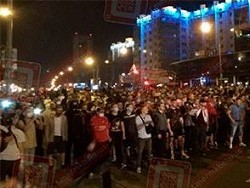 Протесты охватили всю Белоруссию Протесты охватили всю Белоруссию0