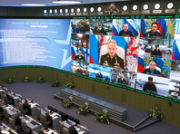 Минобороны раскрыло техданные на ракетный комплекс "Ярс-С" и показало новейший истребитель пятого поколения Су-57 (ВИДЕО) На связь с Национальным центром управления обороной поочередно выходили воинские части и предприятия ОПК со всей страны. Доклады о поставке боевой техники и вооружения в войска делались по видеосвязи