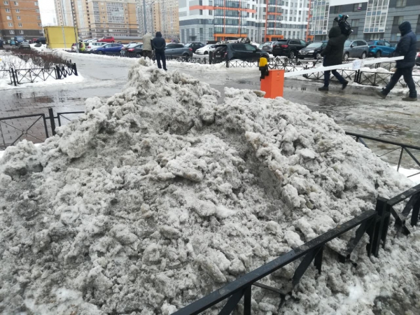 Огромные кучи и каша под ногами: жилком поддержал возмущенных жителей Кушелевской Огромные кучи и каша под ногами: жилком поддержал возмущенных жителей Кушелевской0