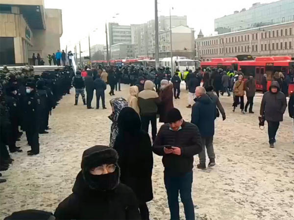 Власти Казани согласовали митинг "против задержаний и репрессий" 14 февраля Казань, 31 января 2021 года