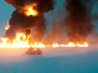 На реке Оби под Нижневартовском возник пожар на подводном нефтепроводе На реке Оби под Нижневартовском возник пожар на подводном нефтепроводе