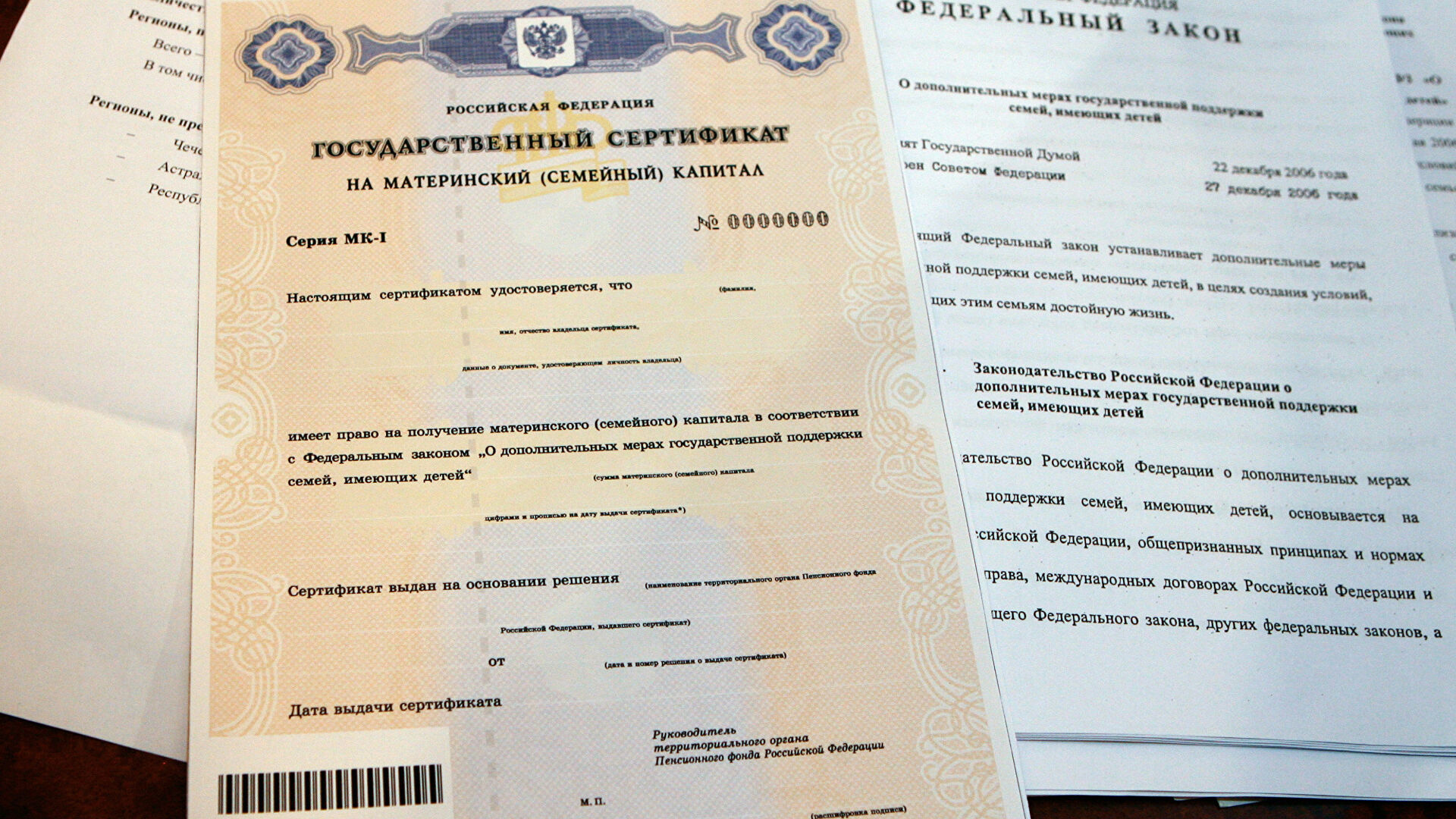 Минтруд изменил ряд правил использования маткапитала Государственный сертификат на материнский капитал - РИА Новости, 1920, 11.04.2021