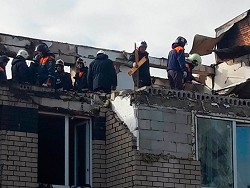 Взрыв, пожар и обрушение 3-этажного дома в Нижегородской области Взрыв, пожар и обрушение 3-этажного дома в Нижегородской области