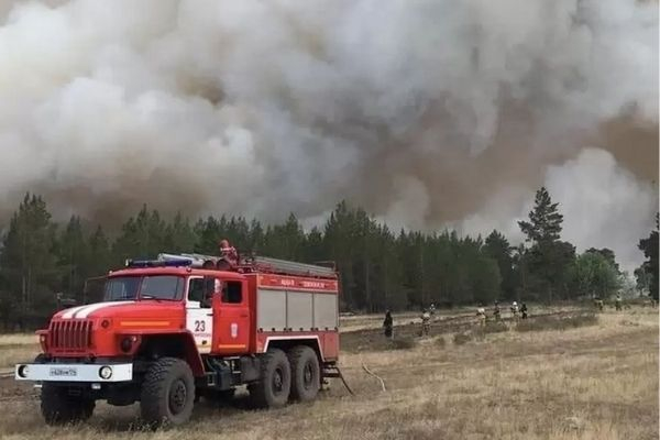 Площадь пожаров в Челябинской области за ночь выросла почти в три раза Площадь пожаров в Челябинской области за ночь выросла почти в три раза0