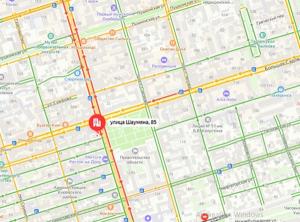 В Ростове из-за пожара Ворошиловский стал в пробку В Ростове из-за пожара Ворошиловский стал в пробку0