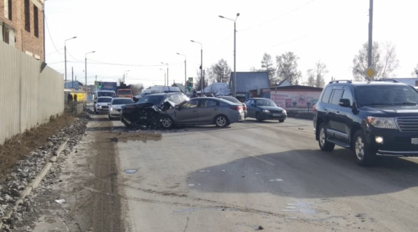 Появилось видео унесшего жизнь омского пенсионера ДТП на Красноярском тракте Происшествия в Омске0