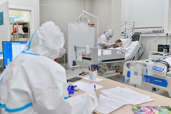 Лечение пациента с COVID-19 в стационаре Москвы обходится в около 240 тыс руб – Собянин Лечение пациента с COVID-19 в стационаре Москвы обходится в около 240 тыс руб – Собянин