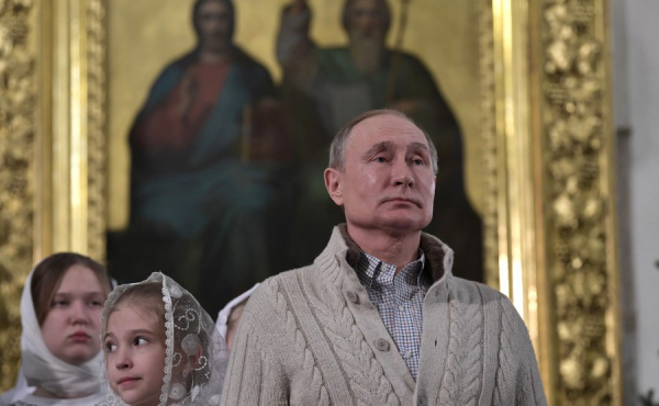 Владимир Путин традиционно посетит храм на Рождество Христово0
