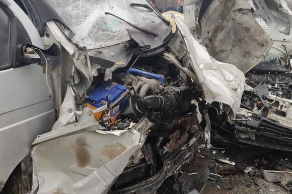 Три человека погибли и 9 пострадали в массовом ДТП в Адыгее Три человека погибли и 9 пострадали в массовом ДТП в Адыгее