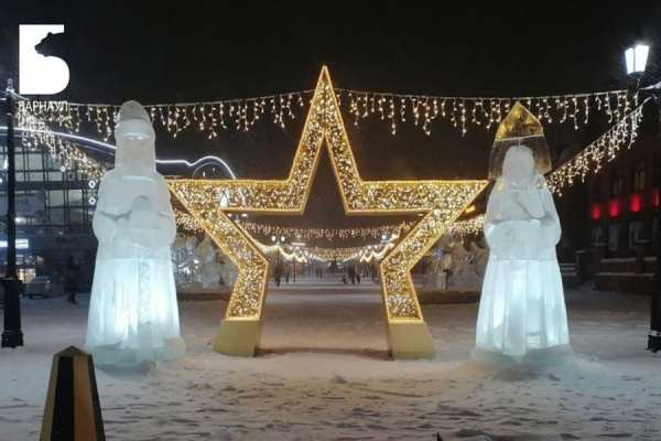 Города Сибири готовятся к встрече Нового года Города Сибири готовятся к встрече Нового года1