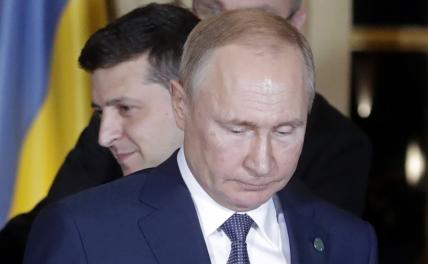 Маск оценил предложение Кинга о «поединке» Путина и Зеленского На фото: президент Украины Владимир Зеленский и президент России Владимир Путин (слева направо)