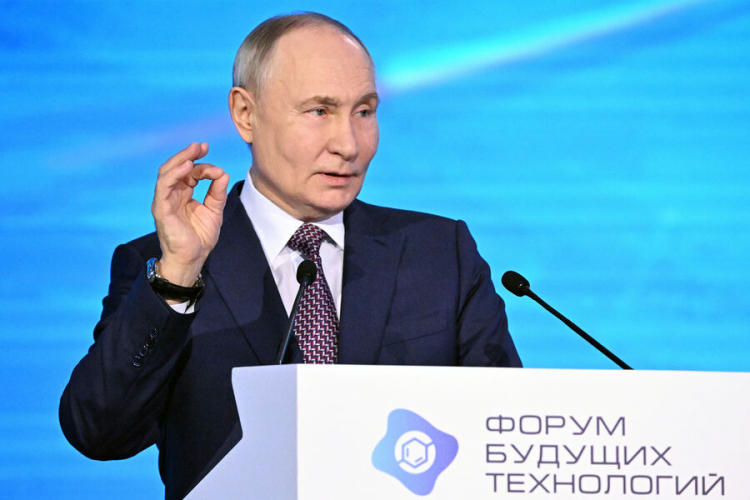 «Весь мир говорит про «Орешник». Путин — о бананах, температуре Солнца и иностранных брендах «Весь мир говорит про «Орешник». Путин — о бананах, температуре Солнца и иностранных брендах