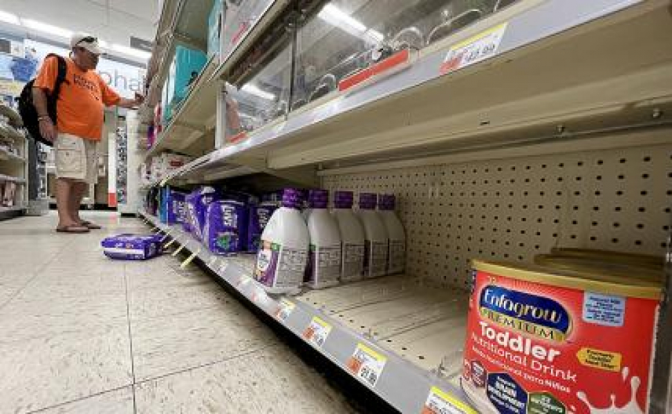 Что будет с США, когда Китай выиграет торговую войну На фото: пустые полки в одном из продуктовых магазинов Нью-Йорка, США.
